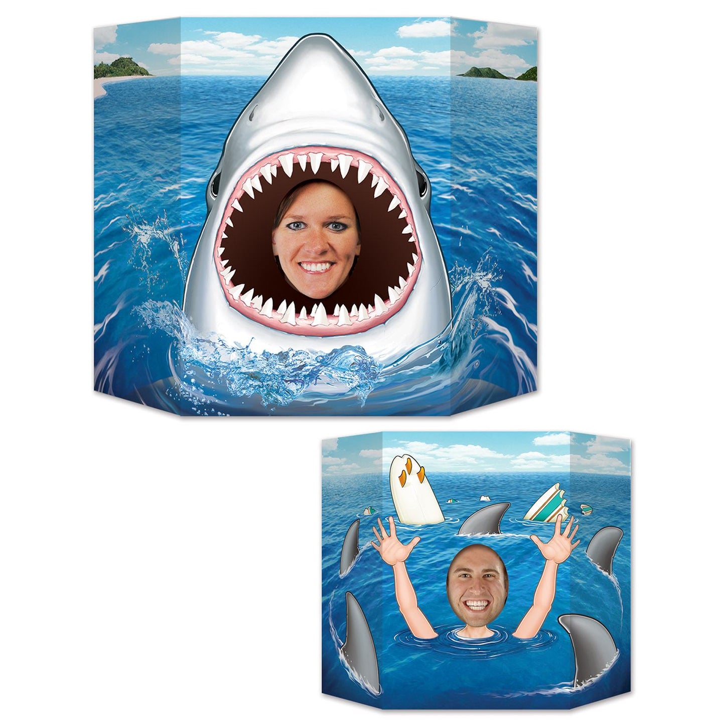 Beistle Shark Photo Prop | Party Supply | Decoration