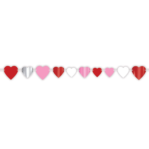 Beistle Heart Streamer - Valentines | Party Supply | Decoration