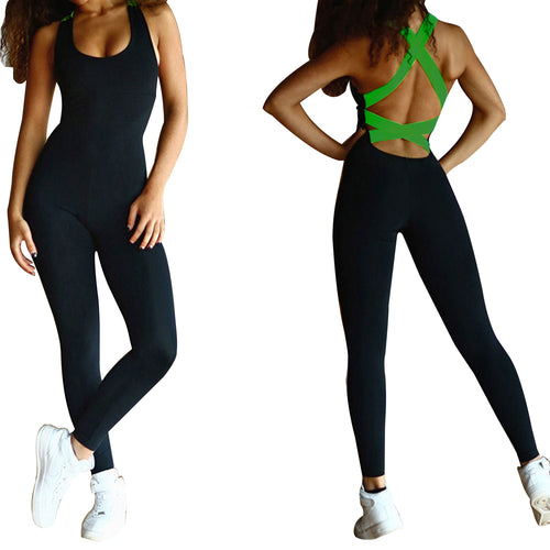 Women s Sports YOGA Workout Gym Fitness Jumpsuit Apparel & Jewelry Women