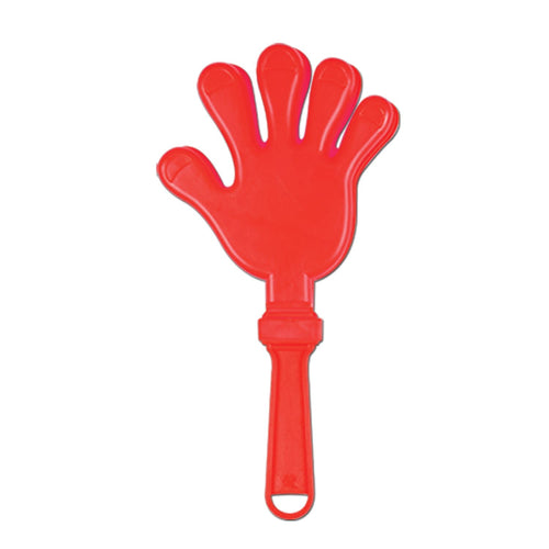 Beistle Red Medium Hand Clapper - School Spirit | Party Supply | Decoration