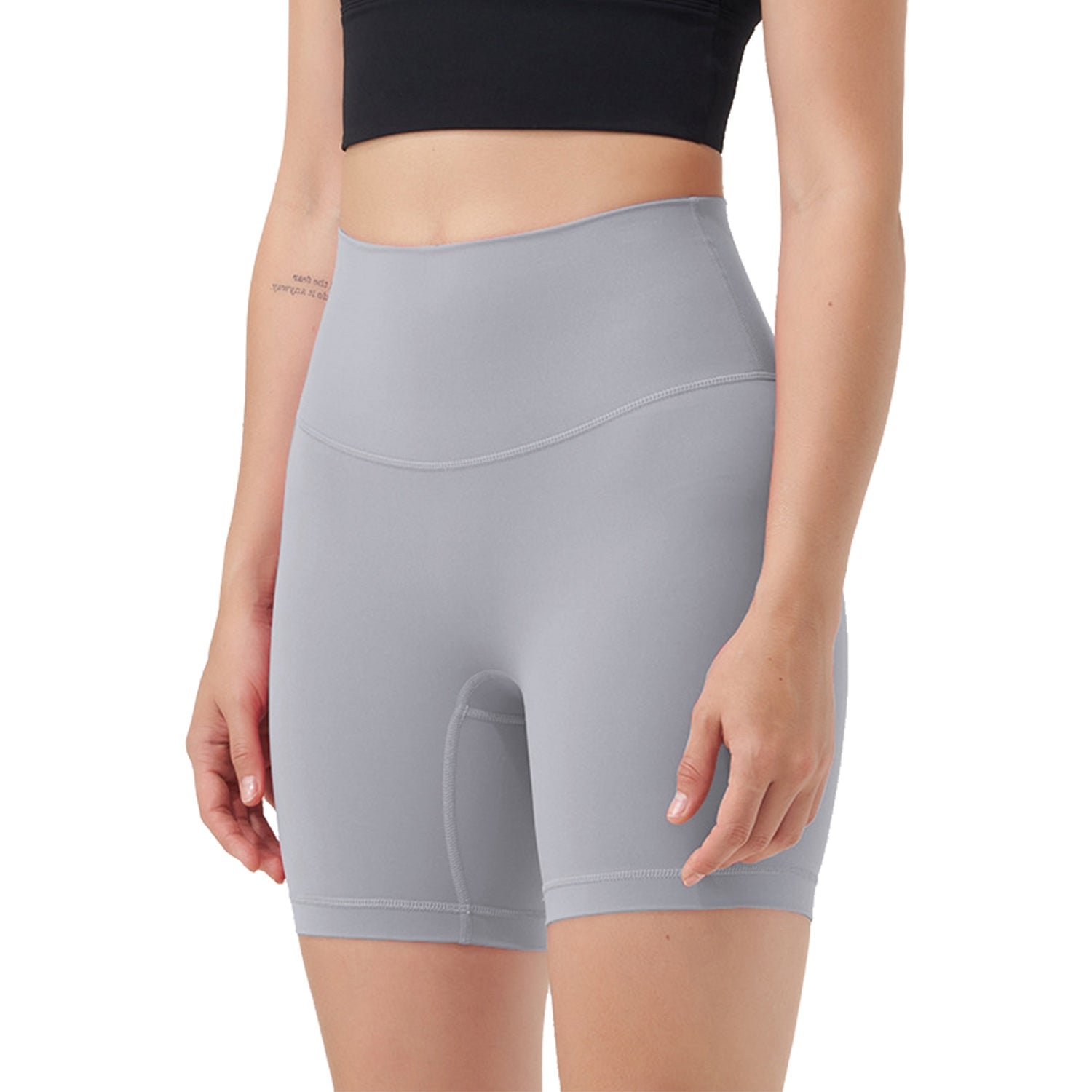 Women s High Waist Biker Shorts Tummy Control Pants Athletic Leggings Spandex