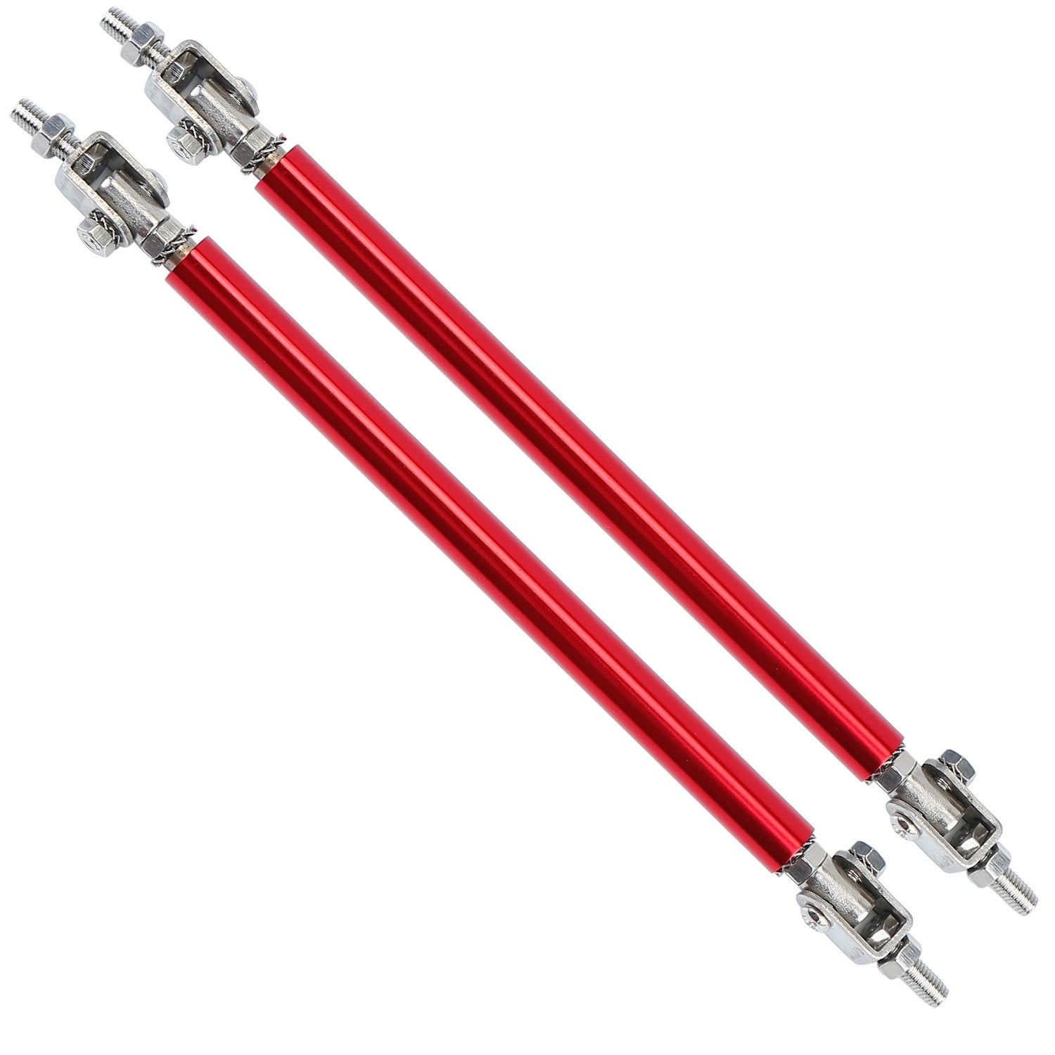 2Pcs Splitter Rod Front Bumper Lip Rod Strut Adjustable Lip Spoiler Tie Support