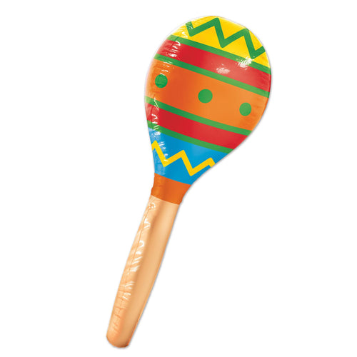 Beistle Inflatable Maraca - Fiesta/Cinco de Mayo | Party Supply | Decoration