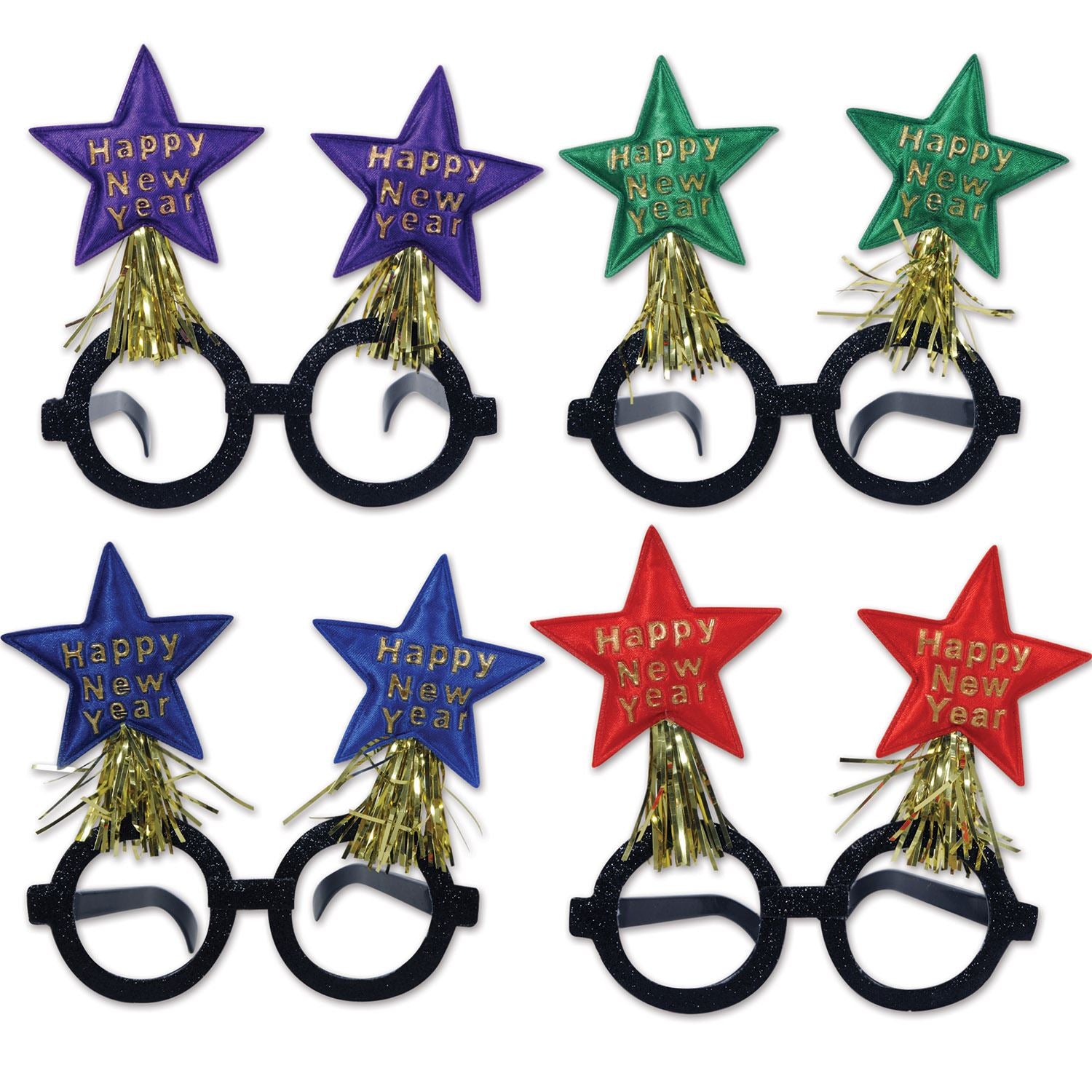 Beistle New Year Star Glasses - New Years | Party Supply | Decoration