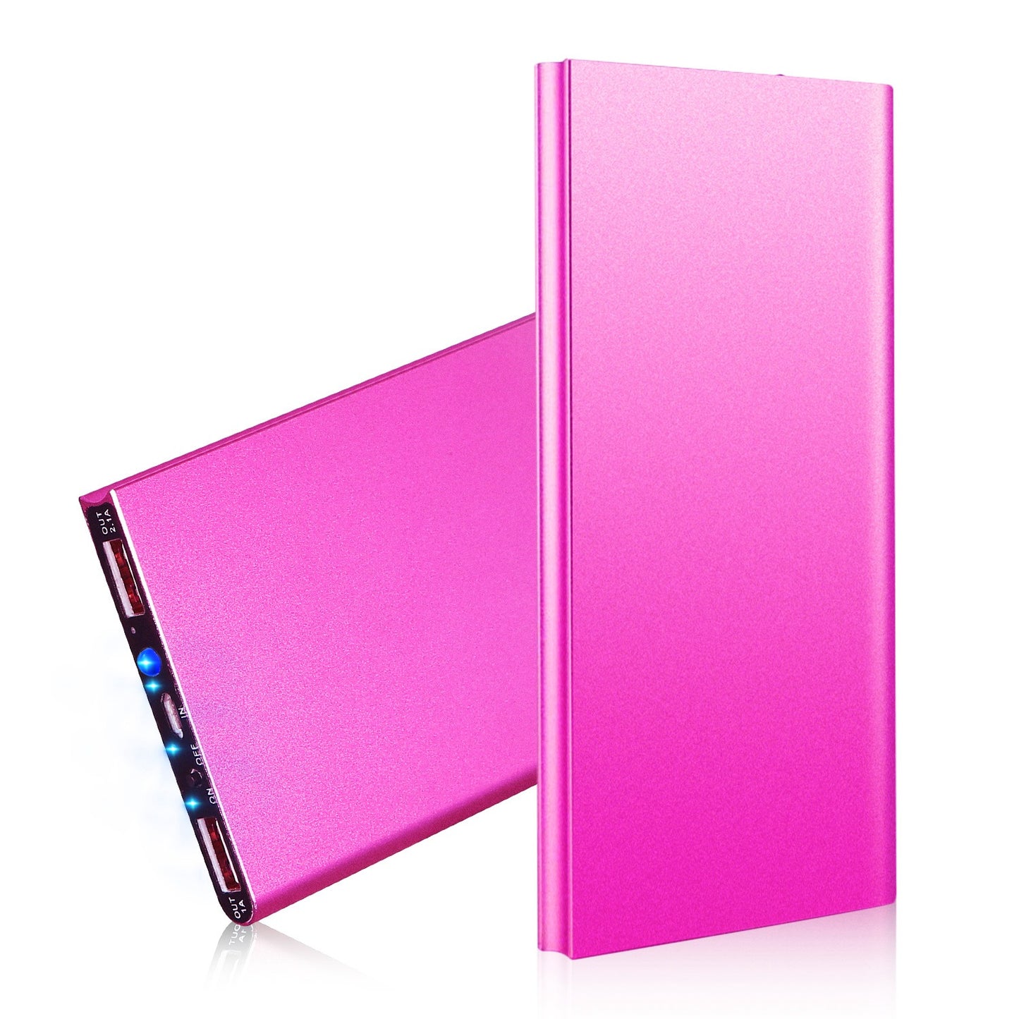 20000mAh Power Bank Ultra-thin External Battery Pack Phone Charger Dual USB 3905