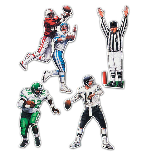 Beistle Football Figures | Party Supply | Decoration