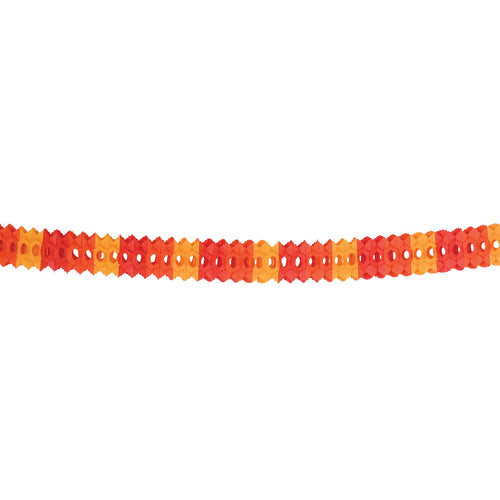 Beistle Yellow, Orange, and Red Arcade Garland - Thanksgiving/Fall | Party