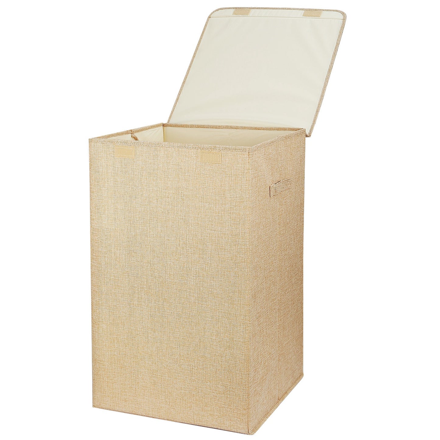Foldable Laundry Hampers Washing Clothes Laundry Basket w/ Lid Handles Storage