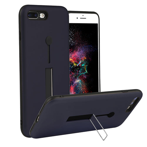 Rugged Slim Snap-on iPhone 8 Plus Case with Stand Cellphone & Accessories P 1347