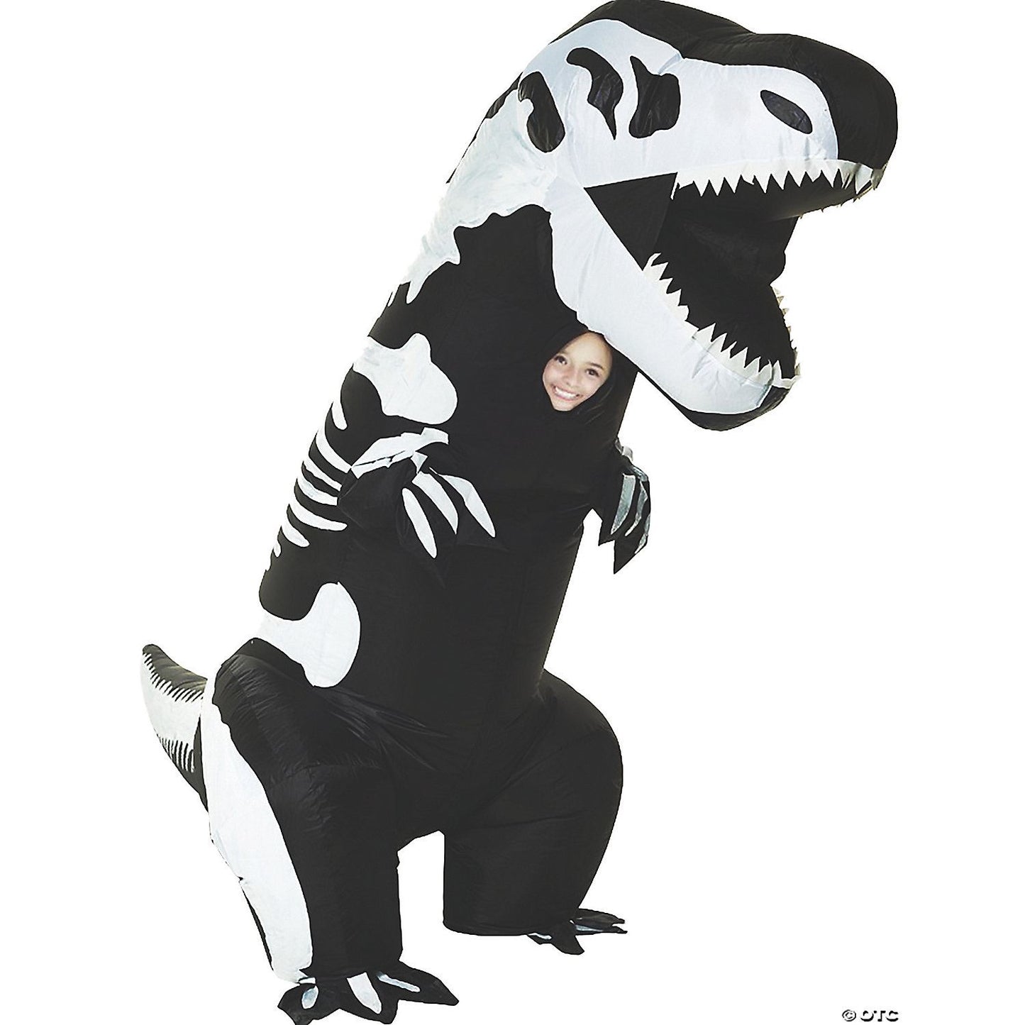 Skeleton T Rex Inflatable Child