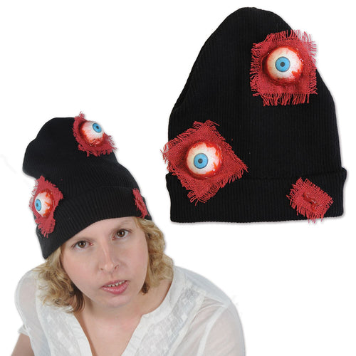 Beistle Eyeballs Knit Cap - Halloween | Party Supply | Decoration
