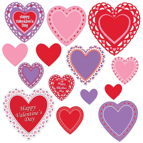 Beistle Valentine's Day Cutouts - Valentines | Party Supply | Decoration