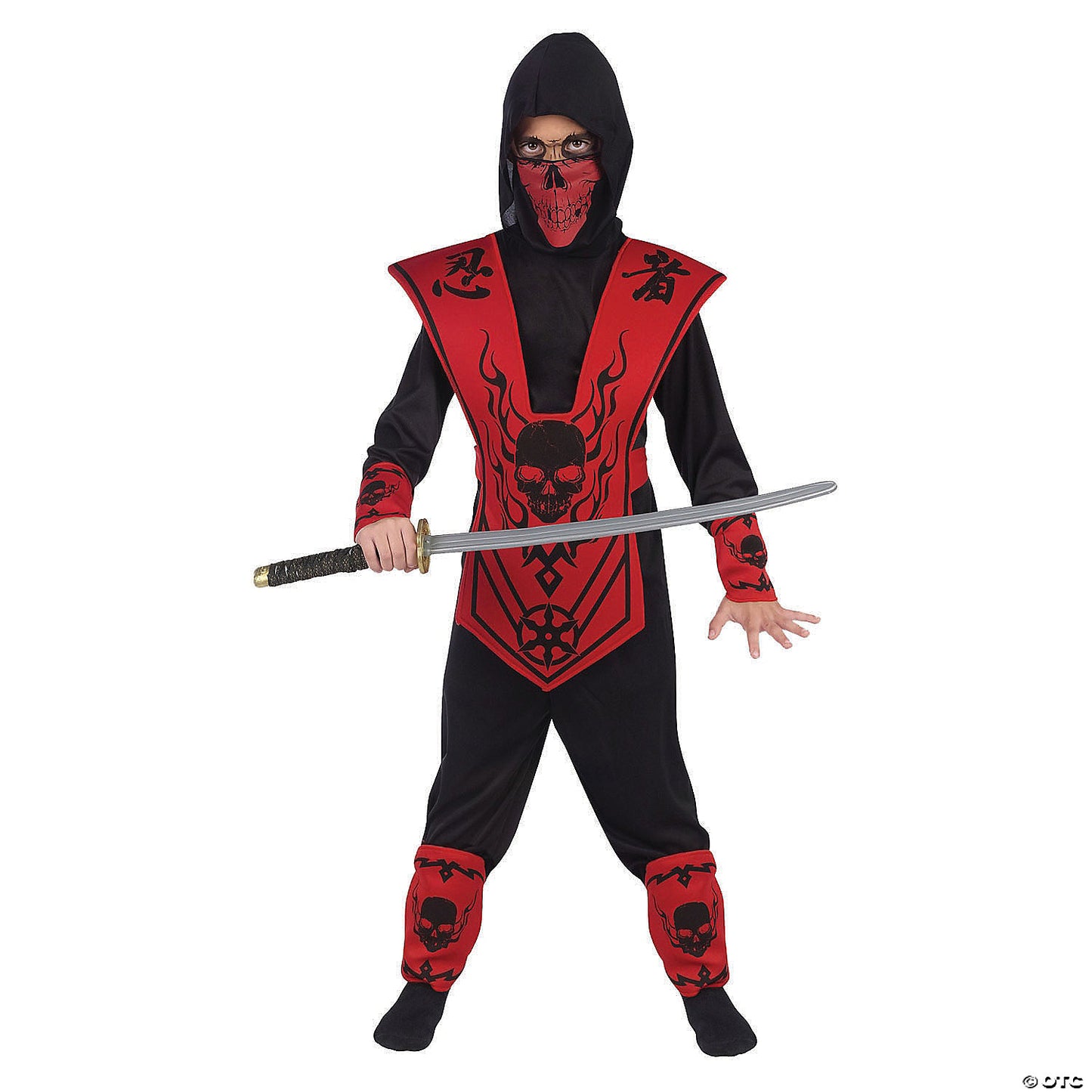 Boys Red Ninja Halloween Costume