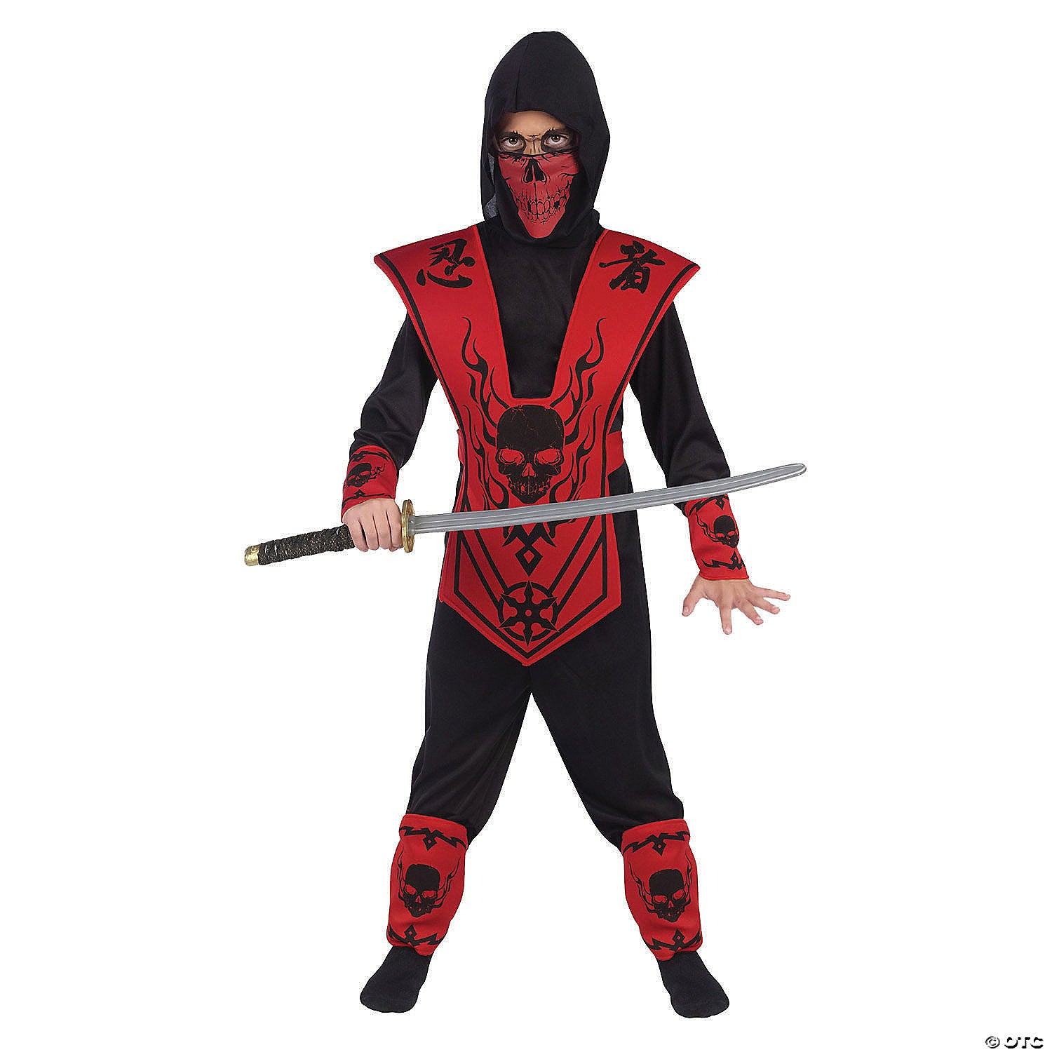 Boys Red Ninja Halloween Costume