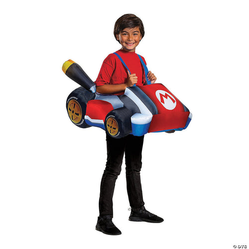 Boys Inflatable Super Mario Bros.™ Mario Kart Costume