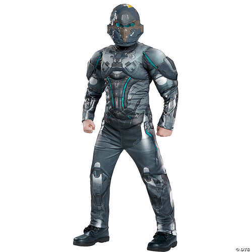 Boys Muscle Halo Spartan Locke Costume