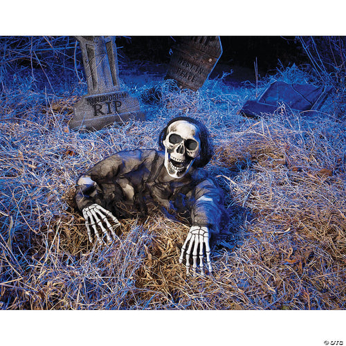 Shrouded Reaper Grave Breaker Yard Decoration | Halloween Decoration