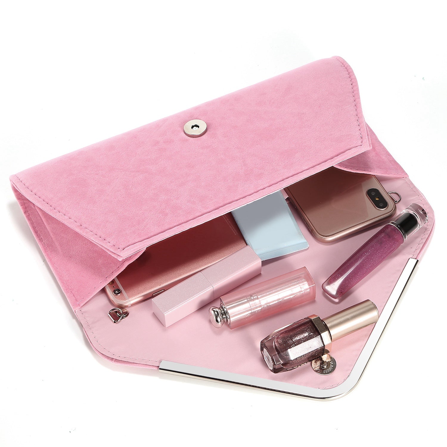 Women Clutch Wallet Bags For Party Wedding Soft Handbag Portable Thin Envelop