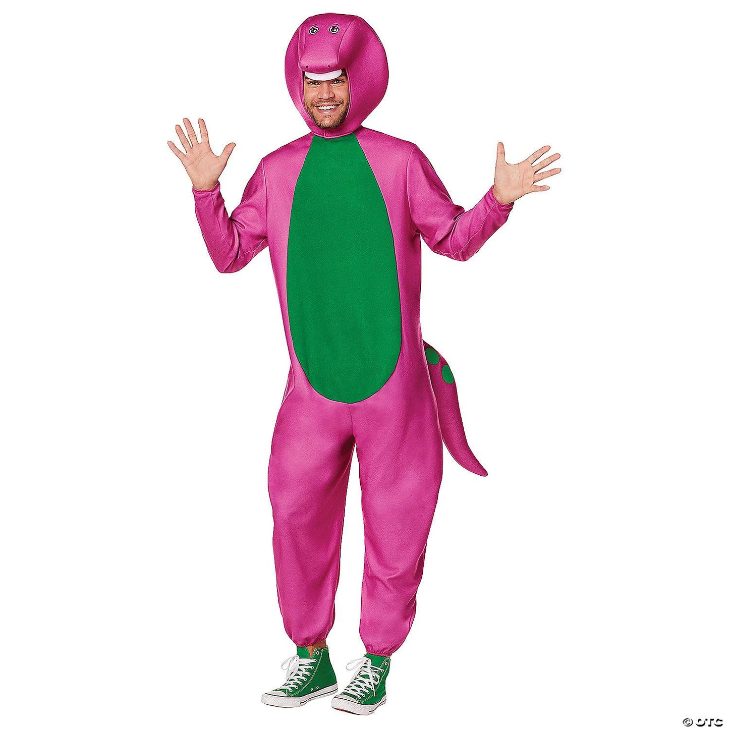 Adults Barney Costume - Large