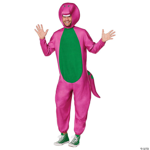 Adults Barney Costume - Large