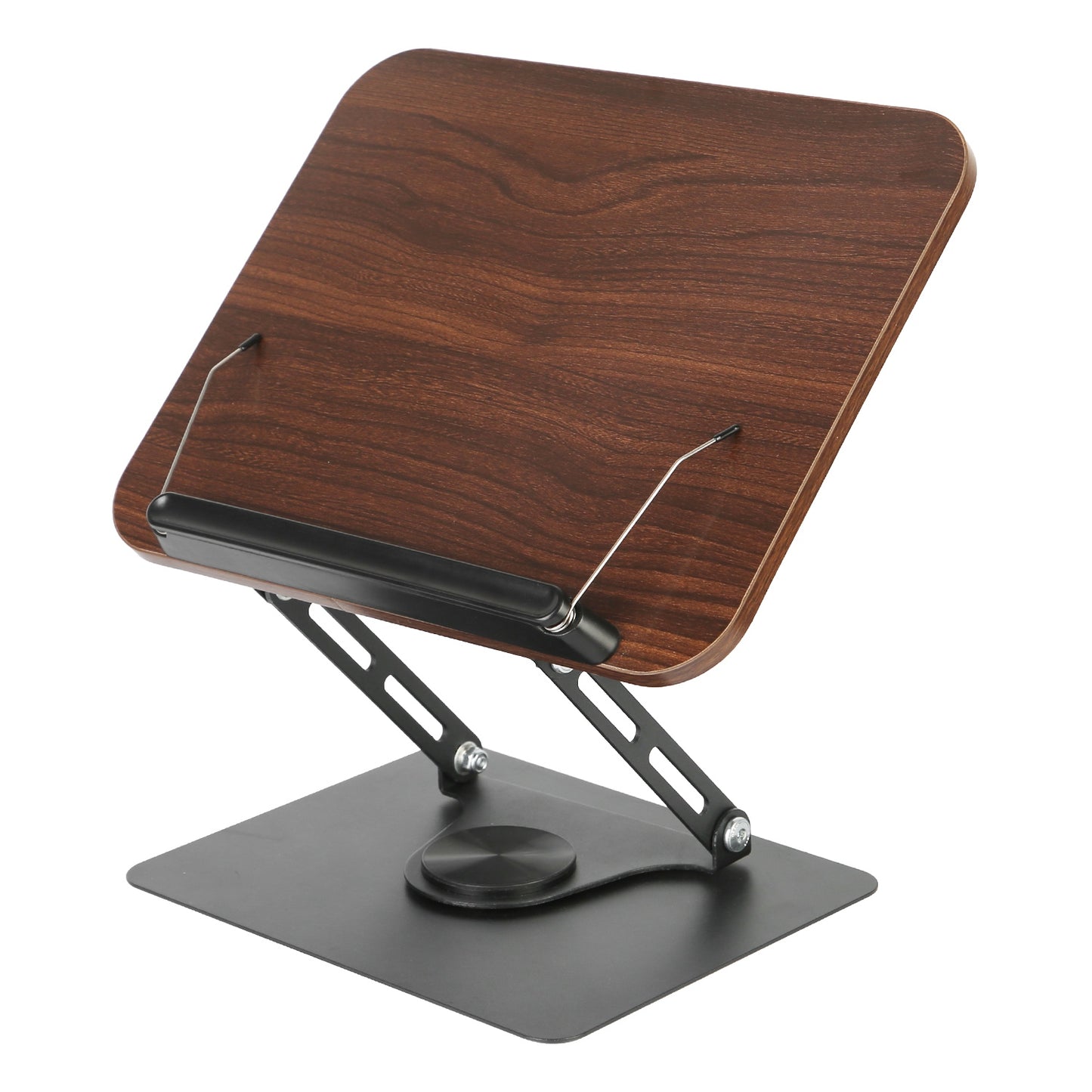 Book Stand for Reading Foldable Wood Book Holder Reading Rack Paper Stand with