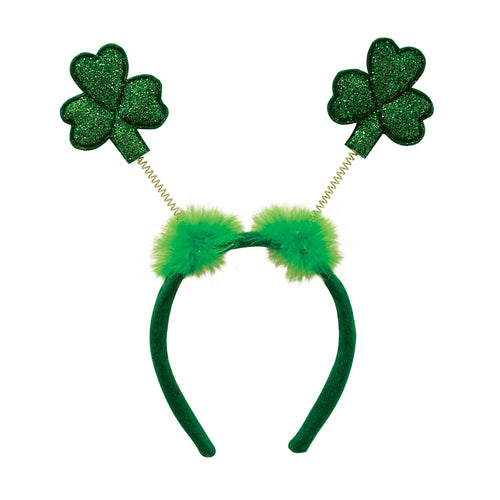 Beistle Glittered Shamrock Boppers - St. Patricks | Party Supply | Decoration