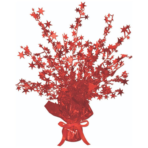 Beistle Red Star Gleam N Burst Centerpiece - General Occasion | Party Supply