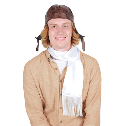 Beistle Aviator Hat & Scarf Set - Around The World | Party Supply | Decoration