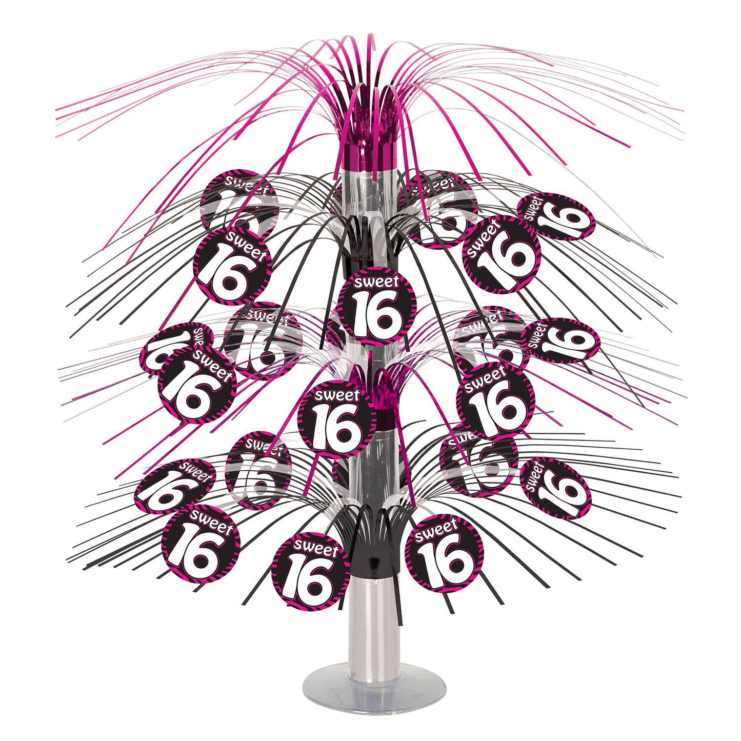 Beistle Sweet 16 Cascade Centerpiece | Party Supply | Decoration