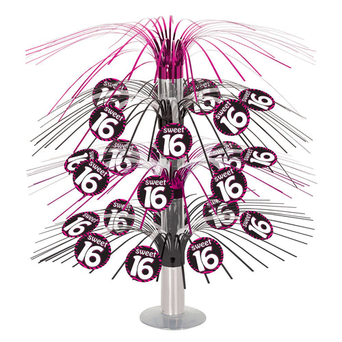 Beistle Sweet 16 Cascade Centerpiece | Party Supply | Decoration