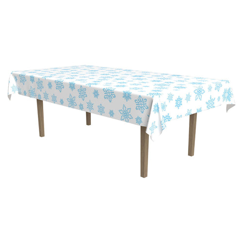 Beistle Snowflake Tablecover - Christmas/Winter | Party Supply | Decoration