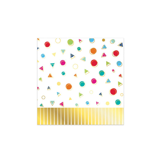 Beistle Happy Birthday Fringed Luncheon Napkins | Party Supply | Decoration