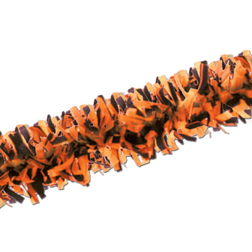 Beistle Orange and Black Art-Tissue Festooning - General Occasion | Party