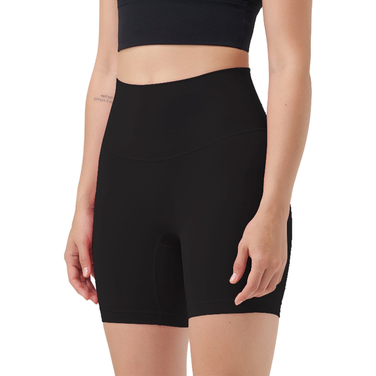 Women s High Waist Biker Shorts Tummy Control Pants Athletic Leggings Spandex