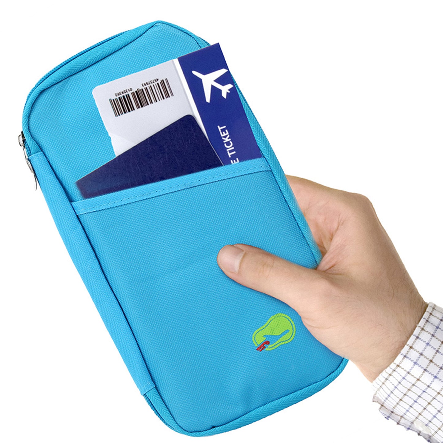 Travel Passport Wallet 12Cells Ticket ID Credit Card Holder Water Repellent