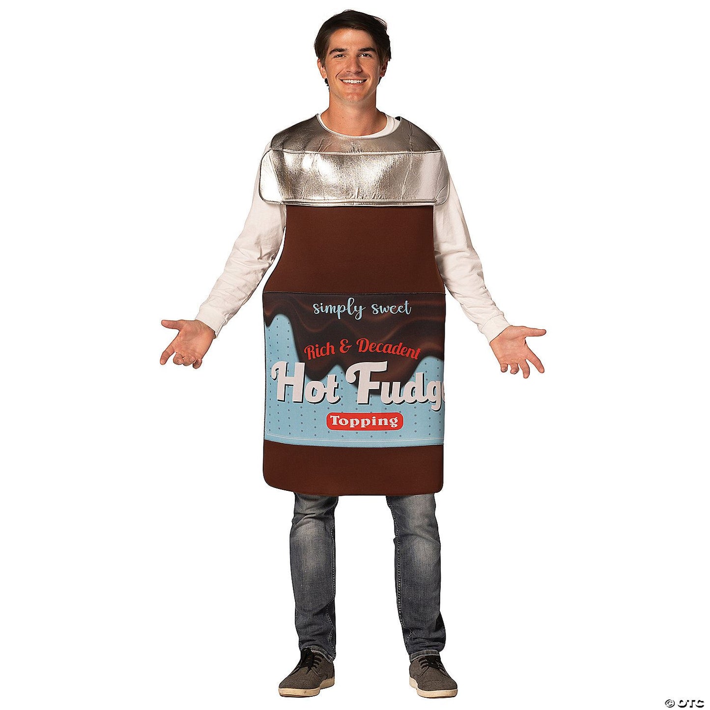 Unisex | Adults Hot Fudge Sauce Jar Costume