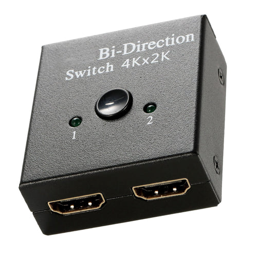 4K Bi-direction HD-IN & HD-OUT 2.0 Cable Switch Switcher Splitter Hub HDCP 3D
