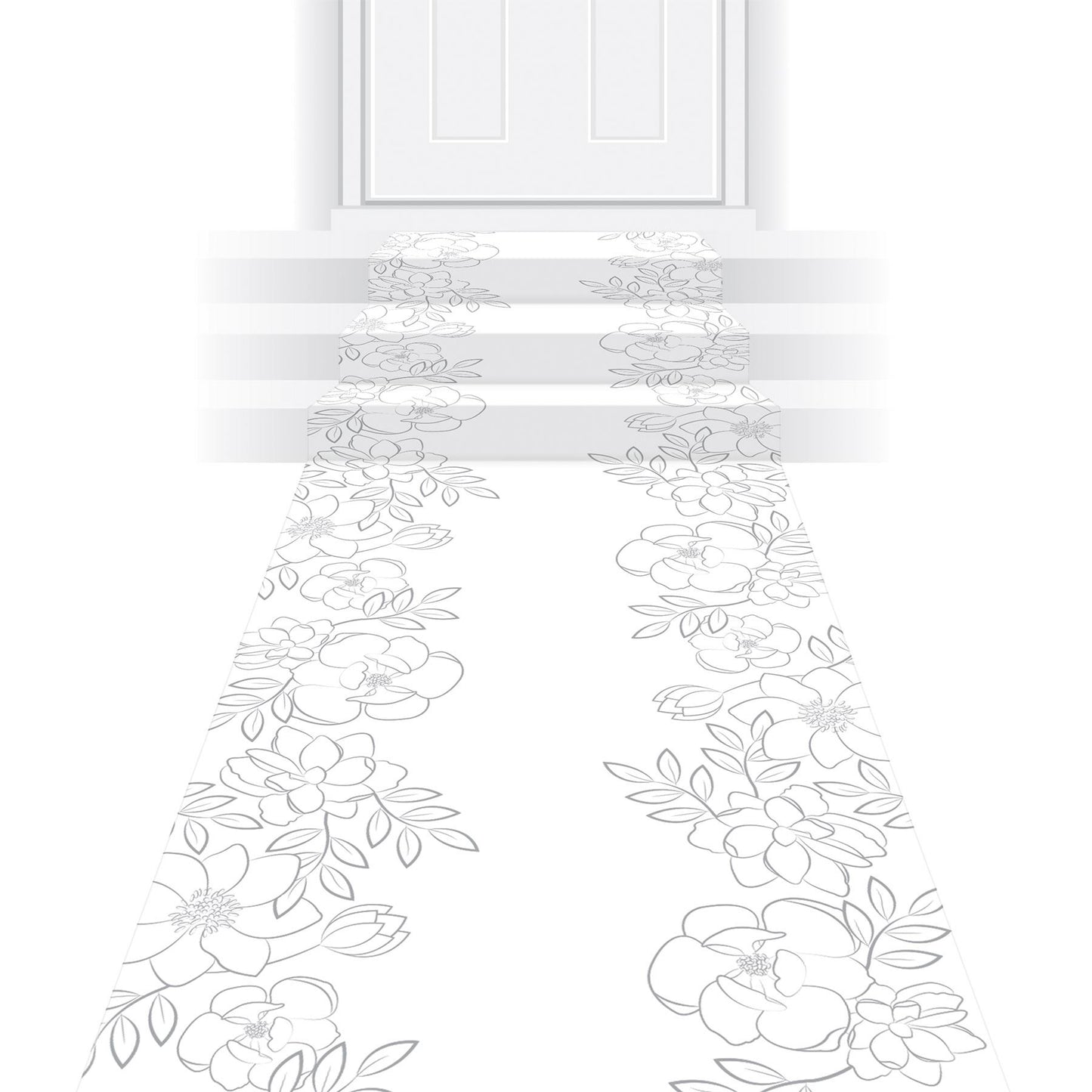 Beistle Floral Runner - Wedding | Party Supply | Decoration
