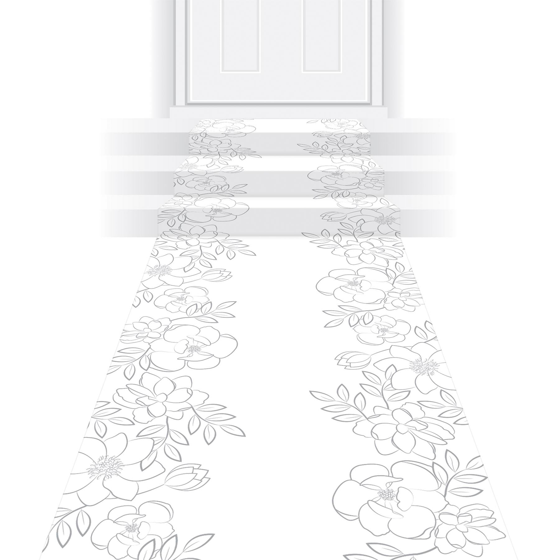 Beistle Floral Runner - Wedding | Party Supply | Decoration
