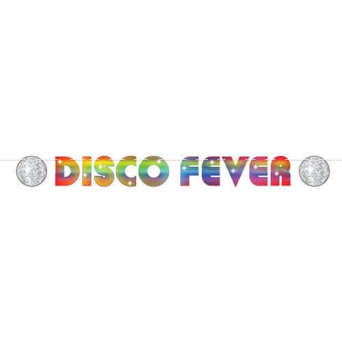 Beistle 70's Disco Fever Streamer | Party Supply | Decoration