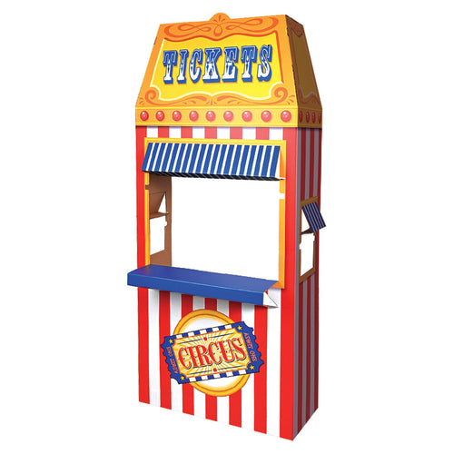 Beistle 3-D Circus Ticket Booth Prop | Party Supply | Decoration