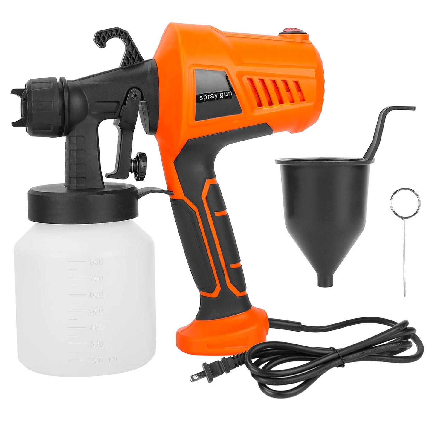 700W Electric Paint Sprayer Handheld HVLP Spray Painter Painting Spray Gun 5727