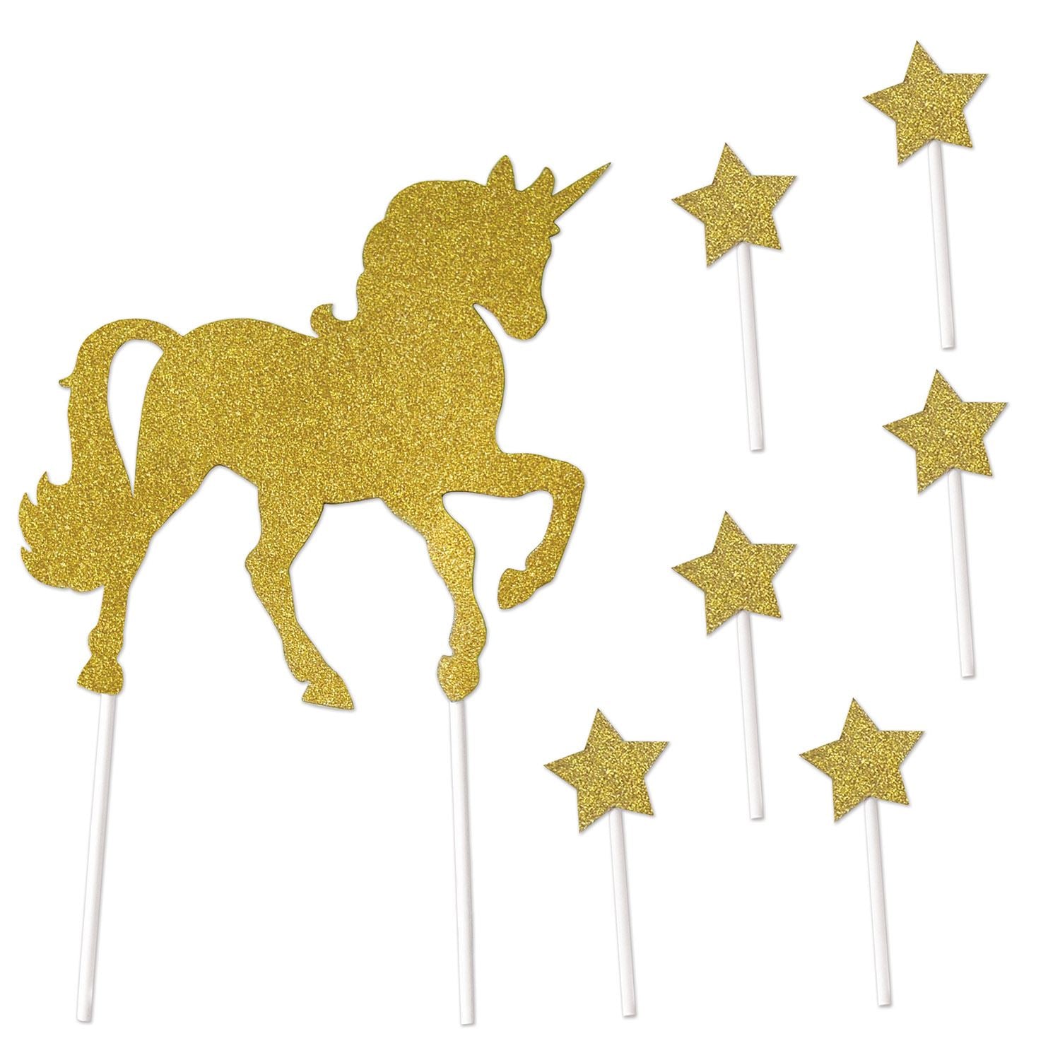 Beistle Unicorn Cake Topper | Party Supply | Decoration
