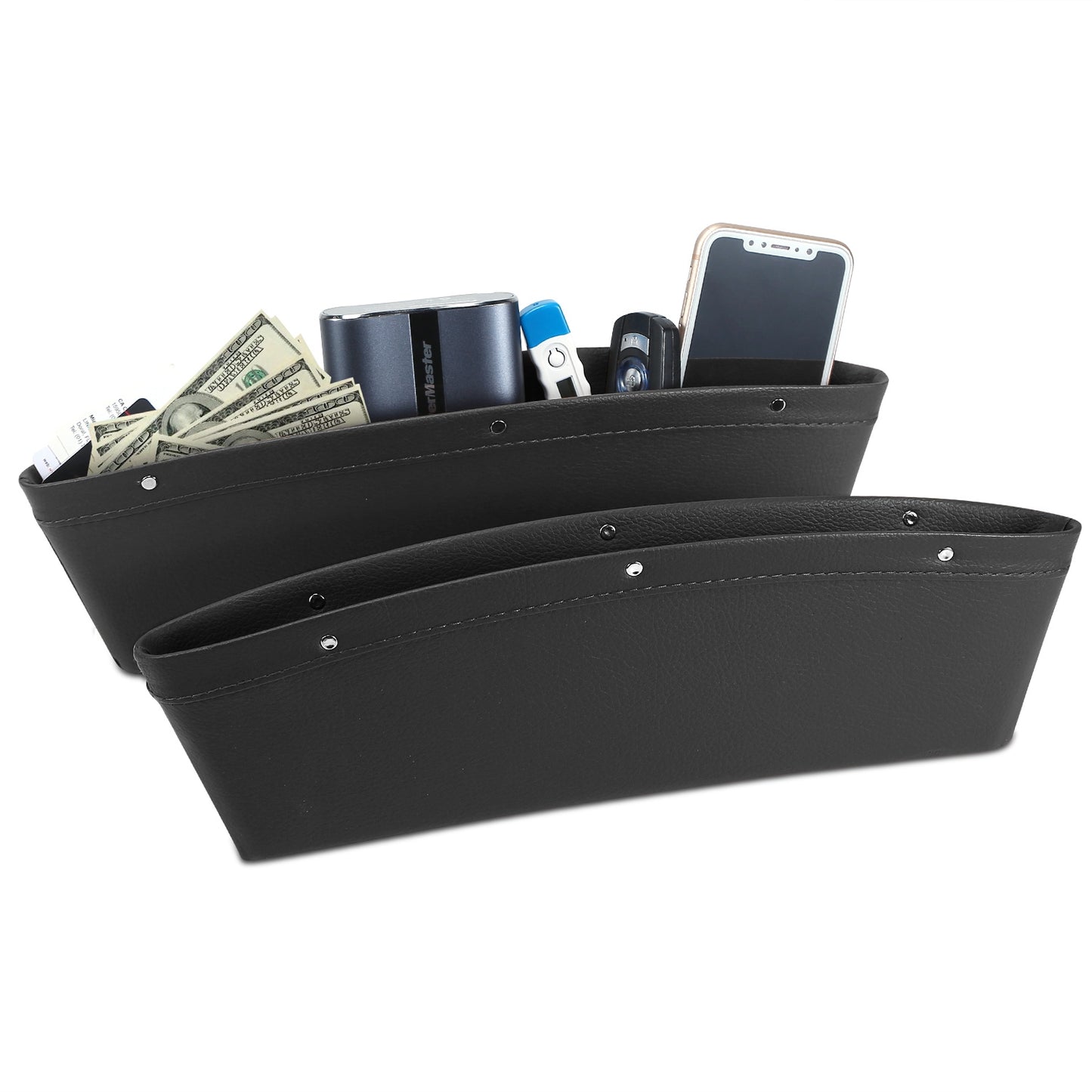 2-Pack Deluxe Seat-Wedge Organizer Car Peripheral Accessories Car & Truck Organi