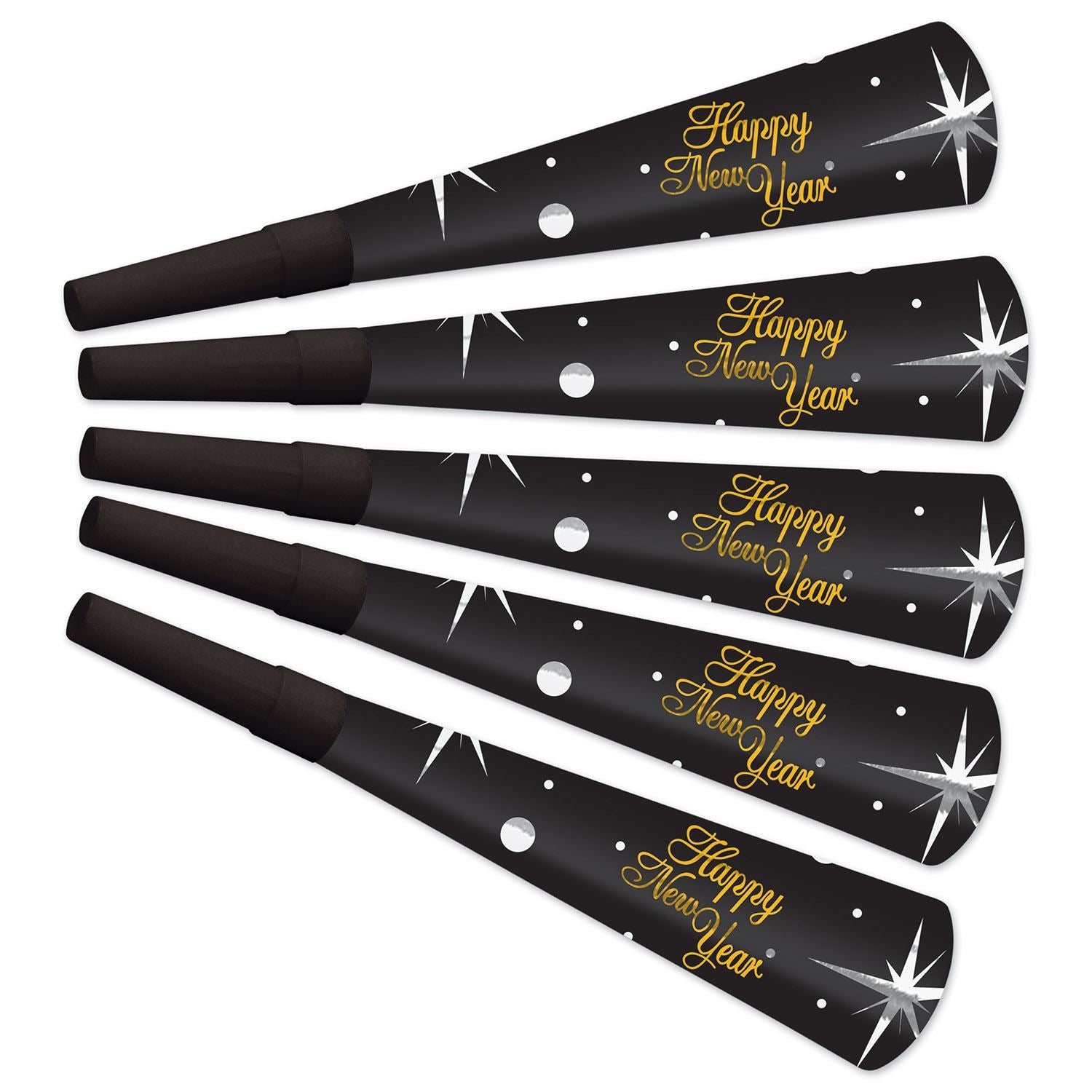 Beistle Shimmer Horns - New Years | Party Supply | Decoration