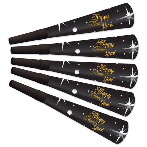 Beistle Shimmer Horns - New Years | Party Supply | Decoration