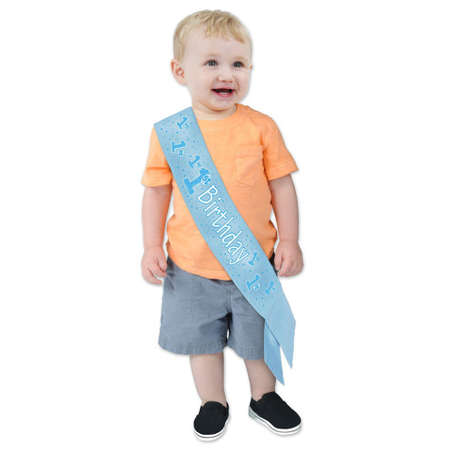 Beistle 1st Birthday Satin Sash | Party Supply | Decoration