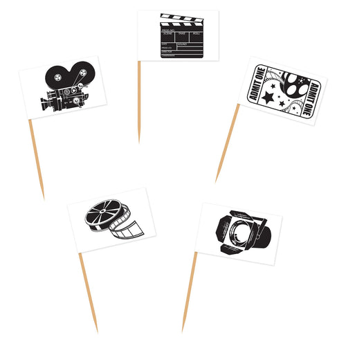 Beistle Movie Set Picks - Awards Night | Party Supply | Decoration