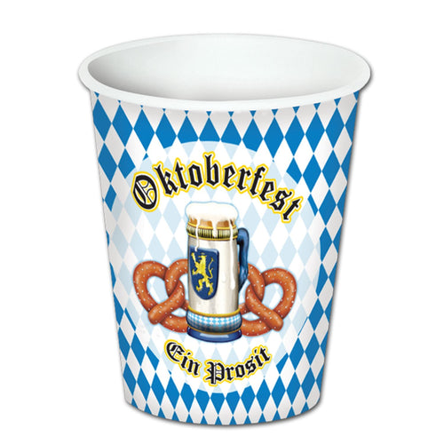 Beistle Oktoberfest Hot/Cold Cups | Party Supply | Decoration