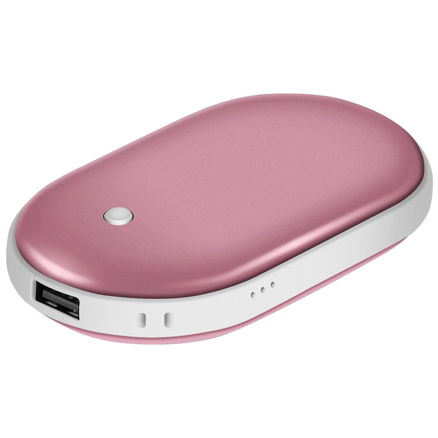 Portable Hand Warmer 5000mAh Power Bank Rechargeable Pocket Warmer Double-S 3986